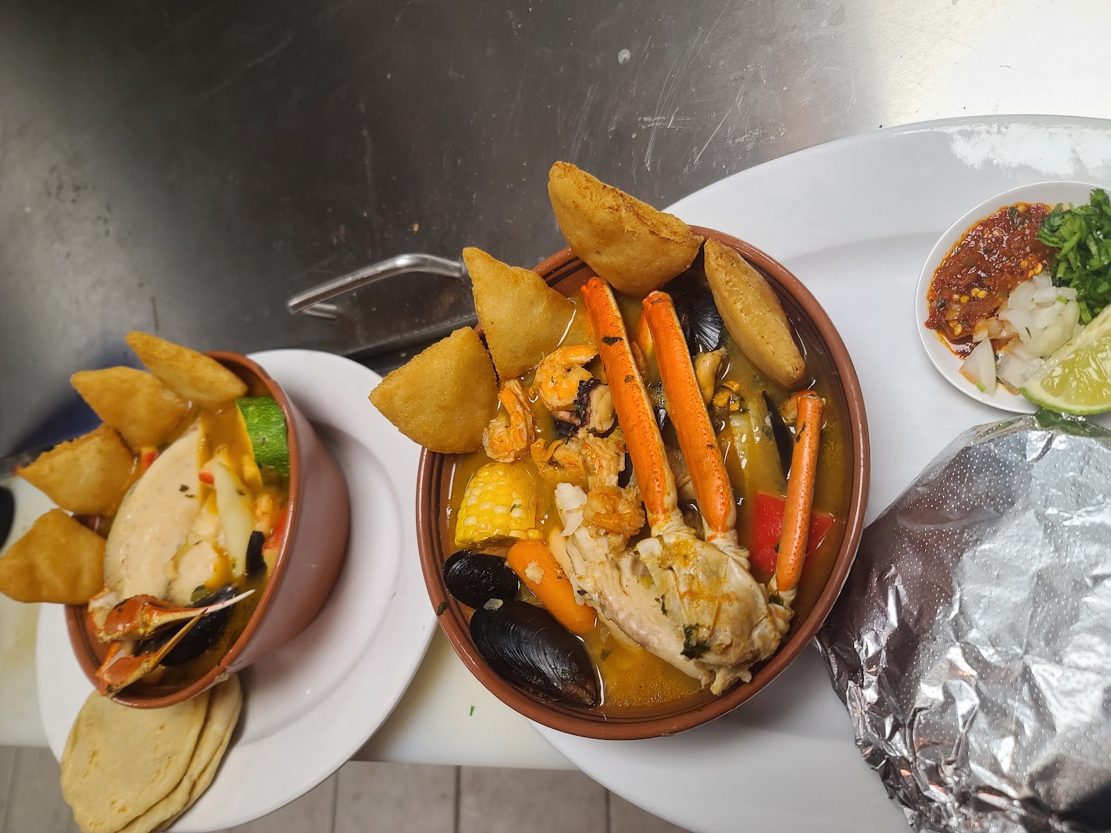 Traditional Salvadoran dishes